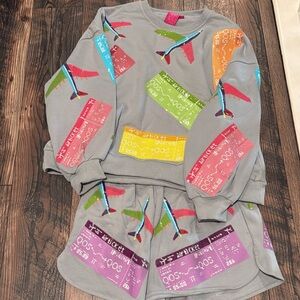 NEW QUEEN OF SPARKLES plane and ticket set Rare 🦄✈️ Small set